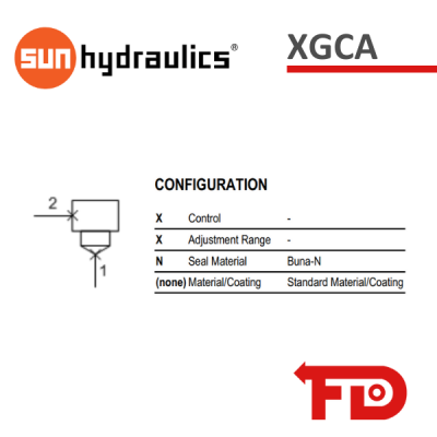 XGCAXXN - STOPFEN | SUN HYDRAULICS