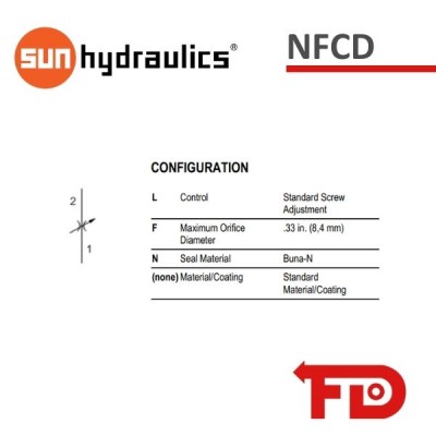 NFCDLFN - DROSSELVENTIL | SUN HYDRAULICS