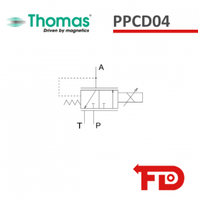 PPCD04 – PROPORTIONAL-DRUCKREDUZIERUNGSVENTIL – THOMAS