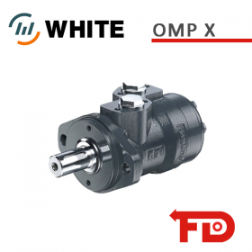 OMP 200-ALB.CIL. Ø25 - PORT. POST. - WHITE