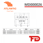 MD000026 - MDAP-040-NNNR AUTOMATIC DIRECTIONAL VALVE - ATLANTIC FLUID TECH