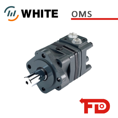 151F0502 - OMS 125 ORBITAL MOTOR - WHITE