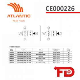 CE000226 - MAGNETBETRIEBENE KARTUSCHE - ATLANTIC FLUID TECH