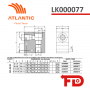 LK000077 - MANIFOLD SAE-XX-2N - ATLANTIC FLUID TECH