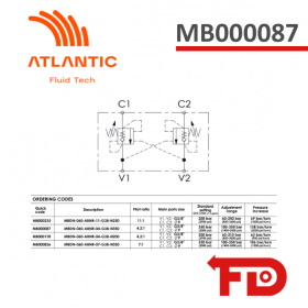 MB000087 - LASTHALTEVENTIL - ATLANTIC FLUID TECH