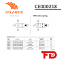 CE000218 - SOLENOID OPERATED CARTRIDGE - ATLANTIC FLUID TECH