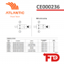 CE000236 - SOLENOID OPERATED CARTRIDGE - ATLANTIC FLUID TECH