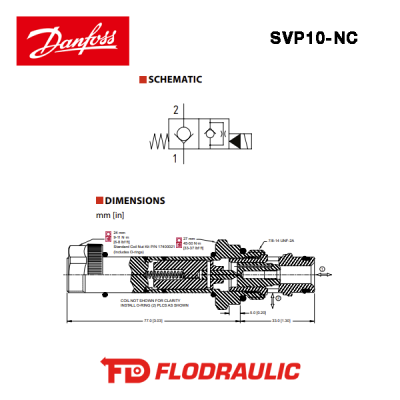 805315419 - 2-WAY - SVP10-NC-00-00-B-00 - DANFOSS