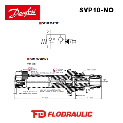 83023444 - 2-WAY - SVP10-NO-00-00-SPS-B-00 - DANFOSS