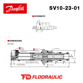 805314019 - 3-WAY - SV10-23-01-00-00-B-00 - DANFOSS