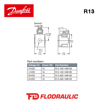 171180419 - COIL R13-12D-16W-DE