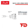17116571 - COIL M13-12D-20W-DED - DANFOSS