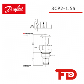 401AA00053A - DIRECTIONAL CONTROL VALVE 3CP2-1.5S - DANFOSS