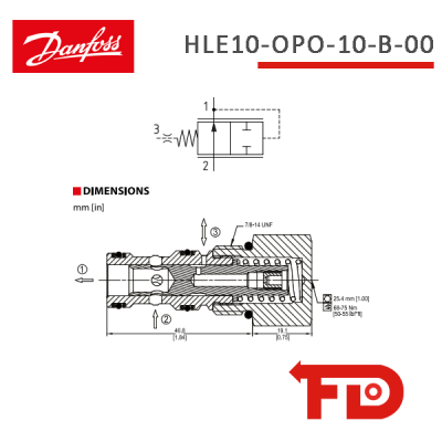 83023553 - LOGIKELEMENT HLE10-OPO-10-B-00 - DANFOSS