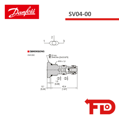 11169120 - SHUTTLE SV04-00 - DANFOSS