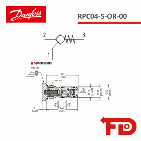 11169086 - DIRECTIONAL  RPC04-5-OR-00  - DANFOSS