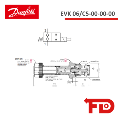 805311019 - WEGEVENTIL  EVK 06/C5-00-00-00 - DANFOSS