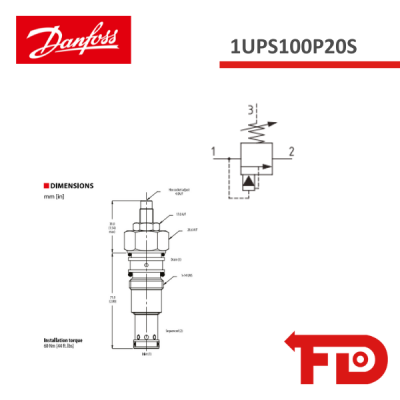 407AA00028A - SEQUENCE 1UPS100P20S - DANFOSS