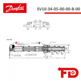 805314819 - WEGEVENTIL SV10-34-05-00-00-B-00 - DANFOSS