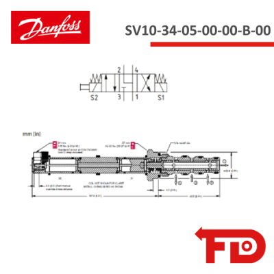 805314819 - WEGEVENTIL SV10-34-05-00-00-B-00 - DANFOSS