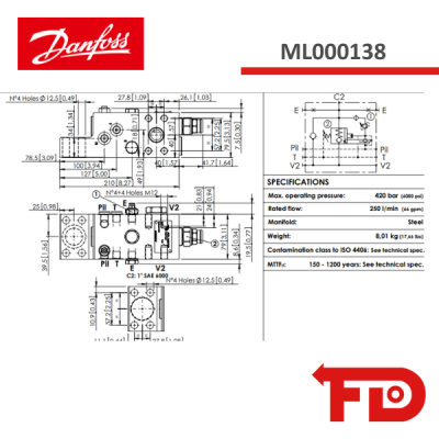 ML000138 - STROMREGELFUNKTION VENTIL - ATLANTIC FLUID TECH