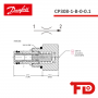 131643 - STROMREGLERVENTIL CP308-1-B-0-0.1 - DANFOSS