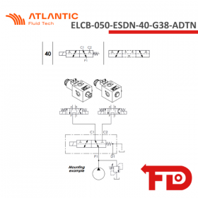 ES000489 - UMSTELLER ELCB-050-ESDN-40-G38-ADTN – ATLANTIC FLUID TECH