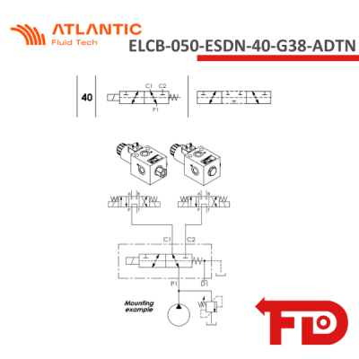 ES000489 - UMSTELLER ELCB-050-ESDN-40-G38-ADTN – ATLANTIC FLUID TECH