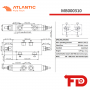 MB000310 - LASTHALTEVENTIL MBDN-040-ZLNN-04-G38-N350 - Atlantic Fluid Tech