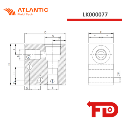 LK000077 - ACCESSORIES  08-2N-G38-A-Y - Atlantic Fluid Tech