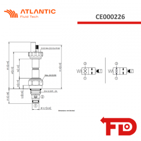 CE000226 - WEGEVENTIL CEBN-060-NCFN-31-S08-N350 - Atlantic Fluid Tech