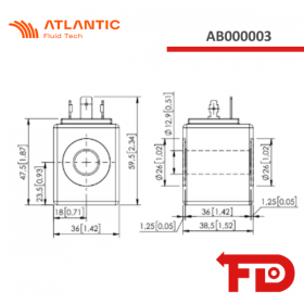 AB000003 - COIL M7-24HR - ATLANTIC FLUID TECH