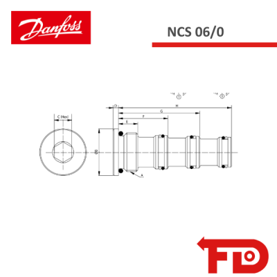 920000619 - VERSCHLUSSSTOPFEN NCS 06/0 - DANFOSS