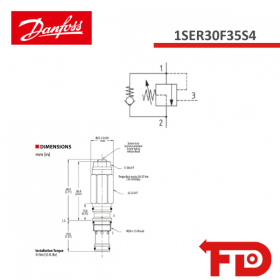 406AA00051A - LASTHALTEVENTIL 1SER30F35S4 - DANFOSS