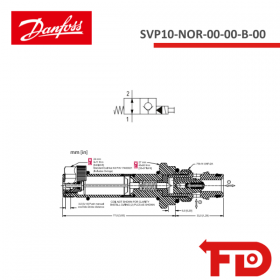 805315819 - MAGNETVENTIL SVP10-NOR-00-00-B-00 - DANFOSS
