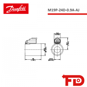 171147419 - SPULE - M19P-24D-0.9A-AJ - DANFOSS