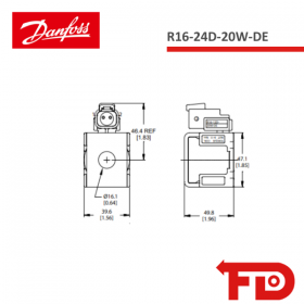 171183019 - SPULE R16-24D-20W-DE - DANFOSS