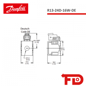 171180619 - SPULE R13-24D-16W-DE - DANFOSS