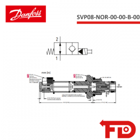 805315319 - 2-WAY - SVP08-NOR-00-00-B-00 - DANFOSS