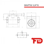 SHUTTLE 1/4"G – WECHSELVENTIL – SHUTTLE IN-LINE 1/4"G ALUMINIUM – FLODRAULIC