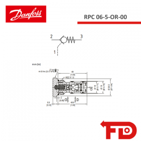 800473719 - VALVE RPC 06-5-OR-00 - DANFOSS