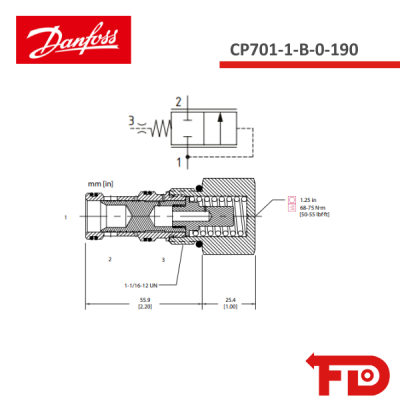 138459 - LOGIC ELEMENT - CP701-1-B-0-190 - DANFOSS