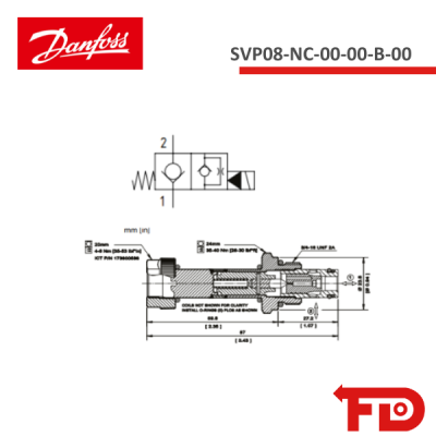 805314919 - 2-WAY - SVP08-NC-00-00-B-00 - DANFOSS