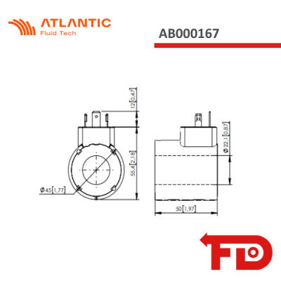 AB000167 - SPULE - ATLANTIC FLUID TECH
