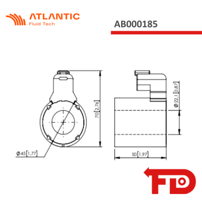 AB000185 - COIL - ATLANTIC FLUID TECH
