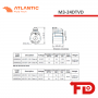 AB000262 - COIL - M3-24DTVD - ATLANTIC FLUID TECH