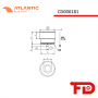 CD000181 - RÜCKSCHLAGVENTIL - CDVN-050-PAGS-310-N001 - ATLANTIC FLUID TECH