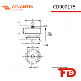 CD000175 - CHECK - CDVN-050-PANS-310-N001 - ATLANTIC FLUID TECH