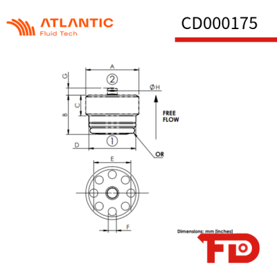 CD000175 - CHECK - CDVN-050-PANS-310-N001 - ATLANTIC FLUID TECH