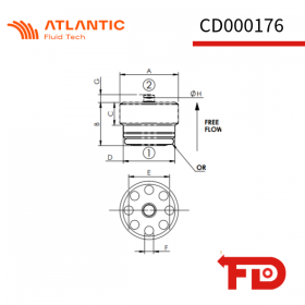 CD000176 - RÜCKSCHLAGVENTIL - CDVN-080-PANS-311-N001 - ATLANTIC FLUID TECH